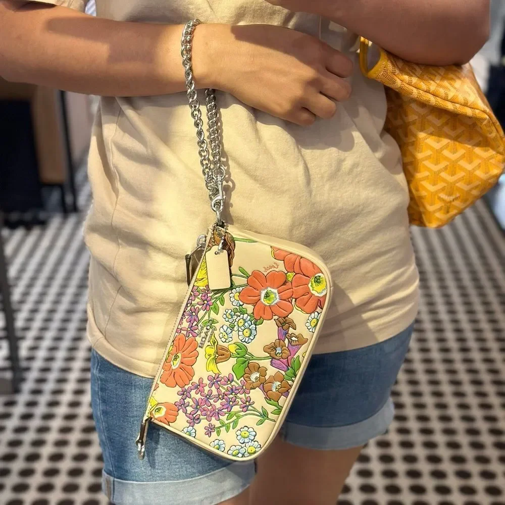 NWT Coach Nolita‎ 19 With Floral Print
